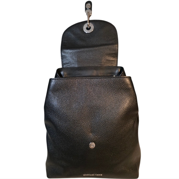 Michael Kors Raven Medium Leather Backpack - Picture 5 of 9